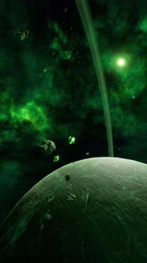 a Large Cluster of Asteroids Near an Unknown Planet Vertical