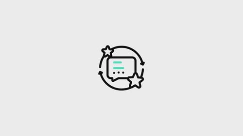 Animiertes Feedback-Loop-Symbol
