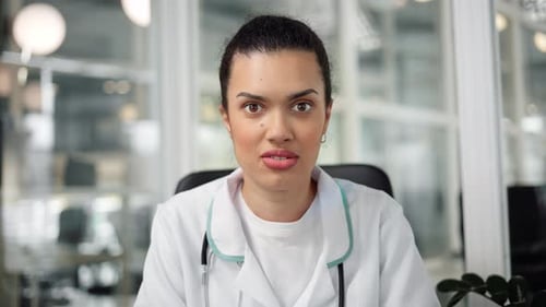 Doctor Explains Healthcare on Telehealth Call