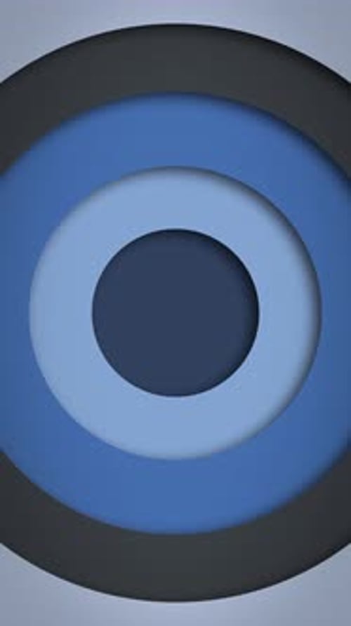 abstract logo promo pattern of circles with the effect of displacement Vertical video