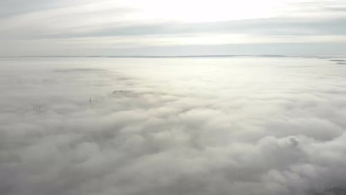 Heavy Fog Over the City