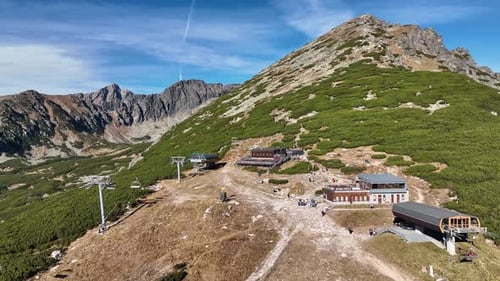El pico de Predne Solisko en los Tatras, en la zona de Strbske Pleso en Eslovaquia