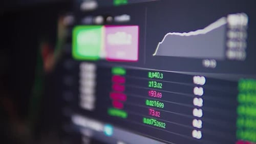 Cryptocurrency Trading Chart