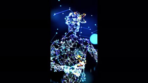 Futuristic Digital Human in Virtual Reality Metaverse Network