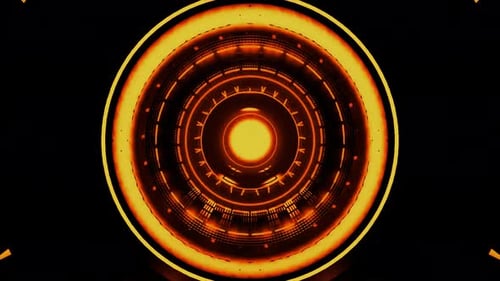Hypnotische Lichtweganimation