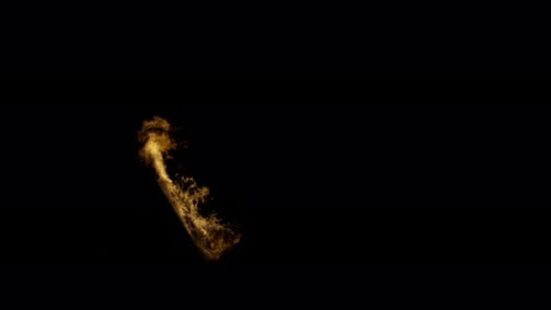 Colección Ignite: Una imagen de 4K de una superficie carbonizada por el fuego que finalmente se extingue sobre un fondo oscuro
