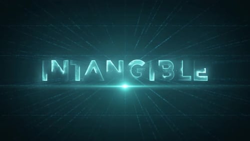 Intangible 4K Digital Data Text
