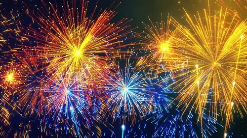 Hintergrund Feuerwerk