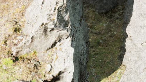 Close Up of Rocky Stones Formation