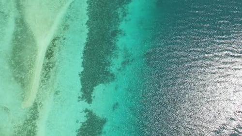 Sea Water Surface in Lagoon