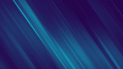 Abstract Animated Blue and Teal Diagonal Lines Background