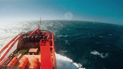 Ship In The Ocean