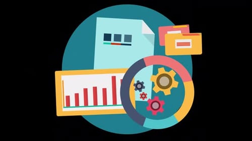 Achieve Faster Success by Making Business Diagram and Analysis Alpha Channel