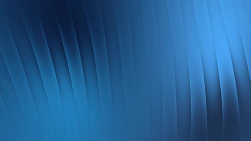 Abstract Blue Wavy Fluid Background Loop