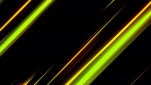 Dynamic Neon Glowing Speed Lines Background