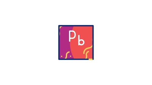 Animiertes Plumbum-Symbol