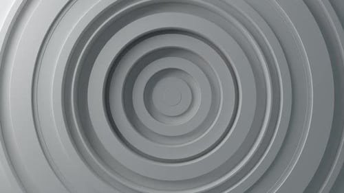 Modern Geometric Ring Animation Seamless Loop