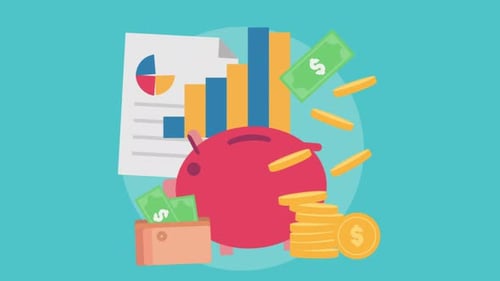 Protect Your Money Safely In The Piggy Bank And Achieve Success In Business Life 4K