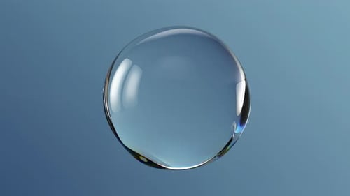 Modern Fluid Liquid Sphere Logo Reveal