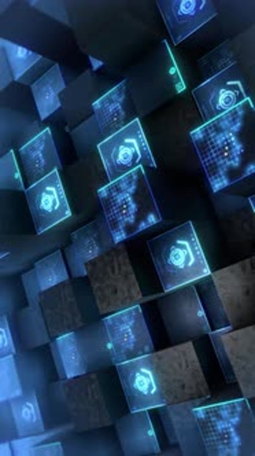 Dark Digital Cube Arrays