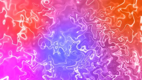 Vibrant Abstract Fluid Glowing Lines Background Loop