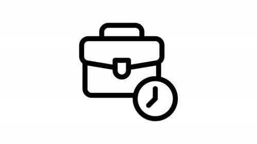 history line icon animation