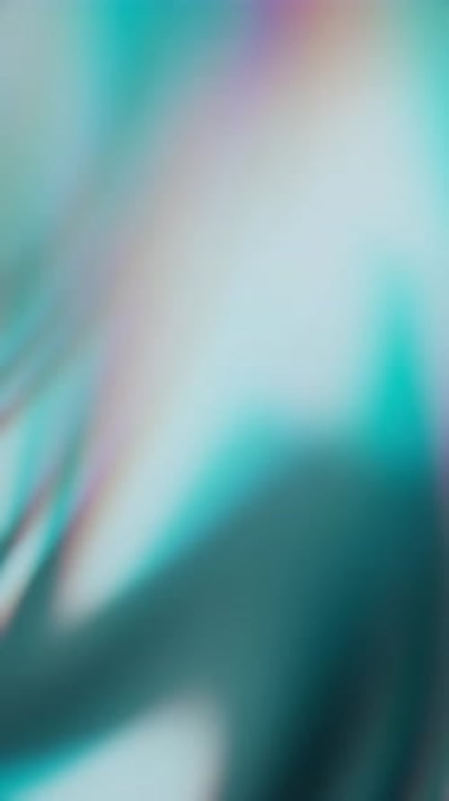 Abstract Chromatic Iridescent Fractal Background Loop