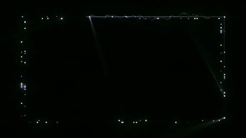 Shiny Lights Frame Animation Background