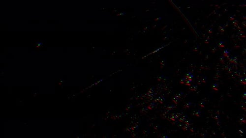 Digital Glitch RGB Distortion Effect