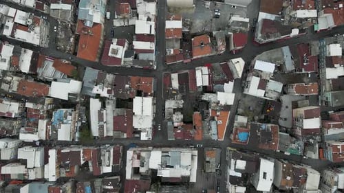 Aerial view of Istanbul downtown, Turkey.