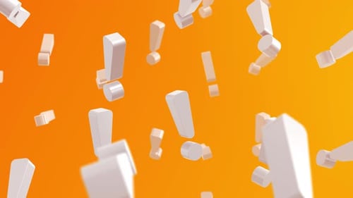 Exclamation Mark background animation