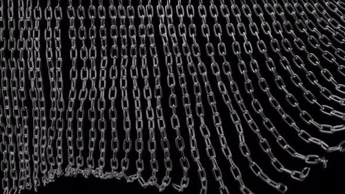 Unique link in chain. Get rid of weakness. Symbol of strength, power, freedom, liberty.