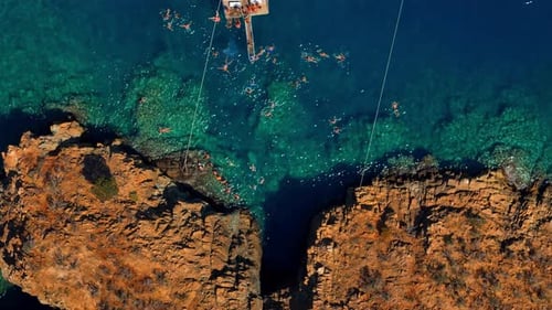 Turquoise Water Swim