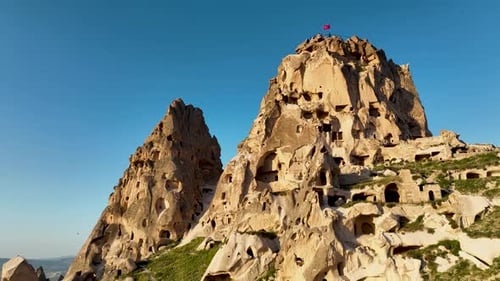 The Best Landscapes of Cappadocia Aerial View 4 K