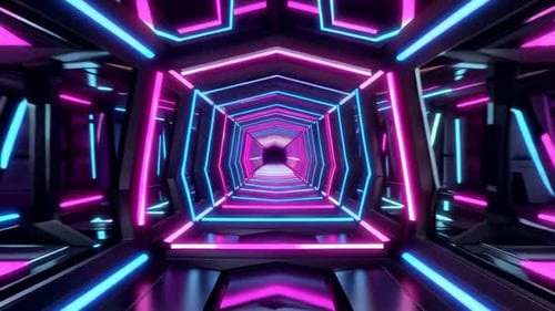 Digital Hexagon Infinite Loop