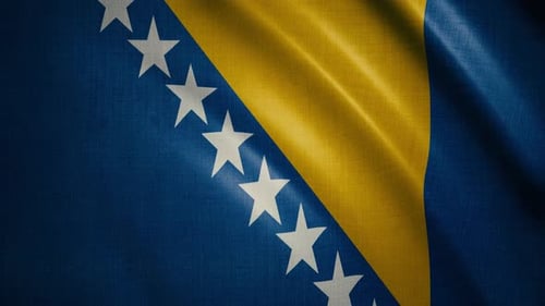 Bosnia And Herzegovina Flag