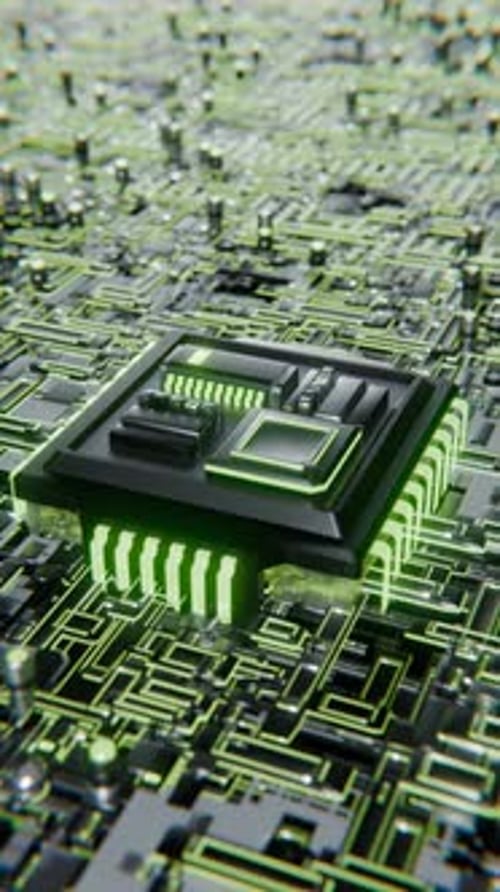 Advanced Microchip Connecting with a Motherboard