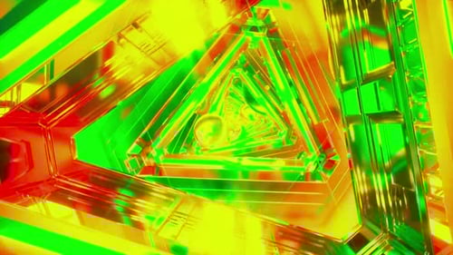 Mystical Vortex Tunnel Background