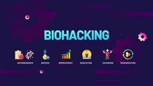 Biohacking infographics