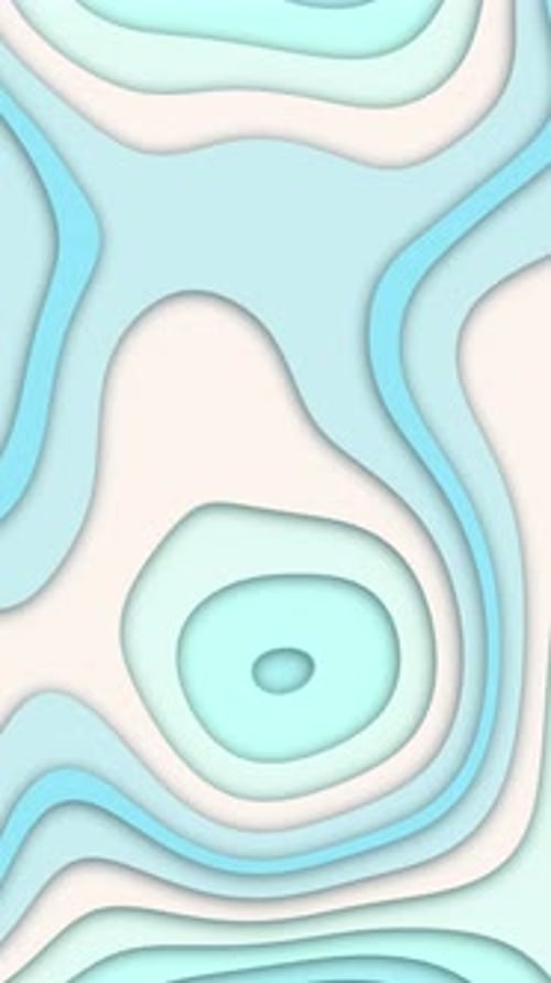 Abstract Fluid Wavy Layers Vertical Looping Background
