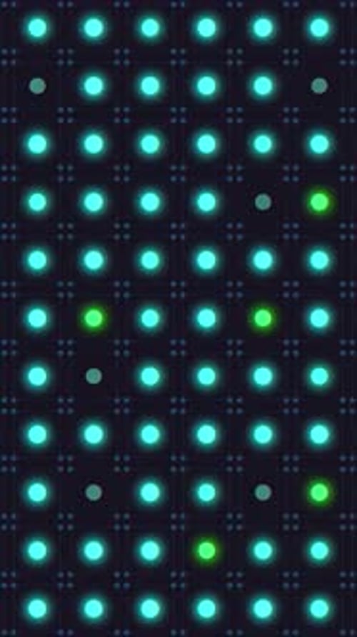 Schleifender abstrakter glühender Mosaik-LED-Display-Hintergrund