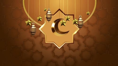 Ramadan Eid Background Loop