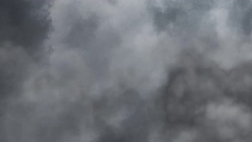 Stormy sky, lightning in the dark sky.