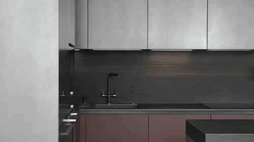 Modern Kitchen Interior Design with Island