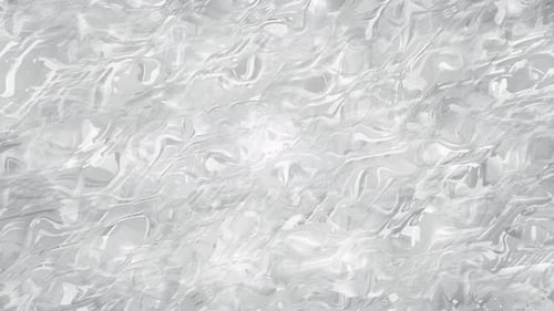 White Wavy Abstraction