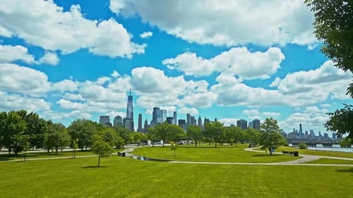 NYC The Skyline of New York City New York Manhattan Panorama From Drone NYC Aerial Skyline USA