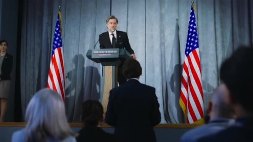 Presidential of USA Candidate Makes an Announcement