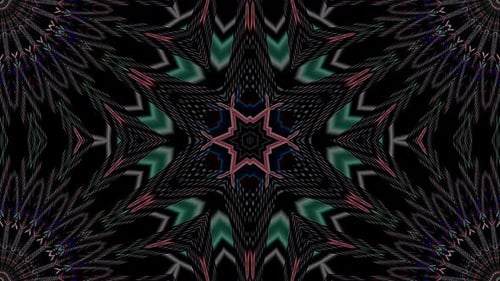 Abstract background moving stripes and flashing with shining light dots. Animation with circles