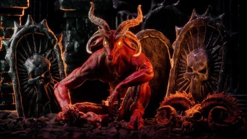 Goat Demon Baphomet VJ Loop