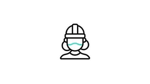 Worker Animated Icon